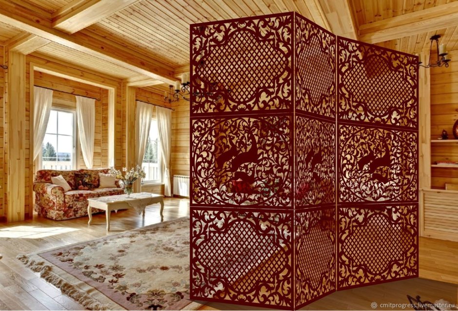 Декоративные резные перегородки