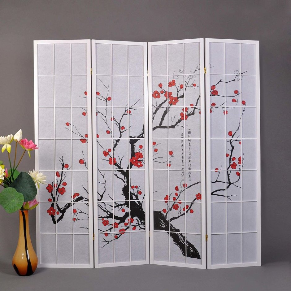 Ширма в японском стиле