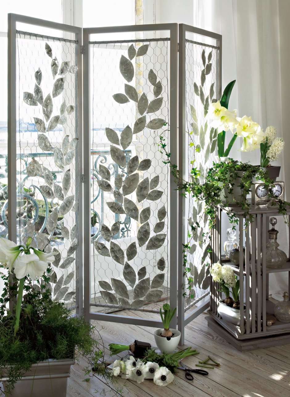 Цветочная перегородка