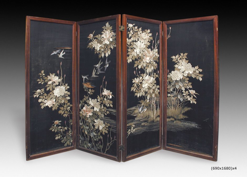 Ширма китайская Эрмитаж