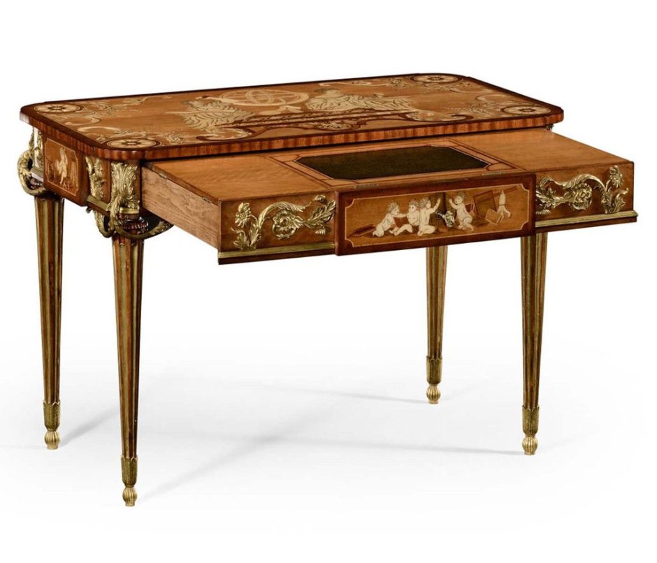 Стол письменный с инкрустацией