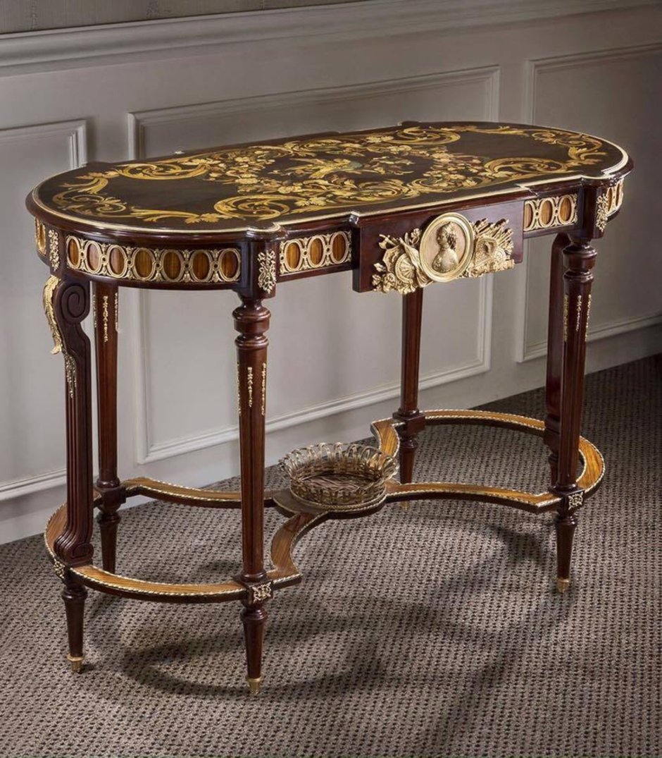 Антикварный стол арт деко