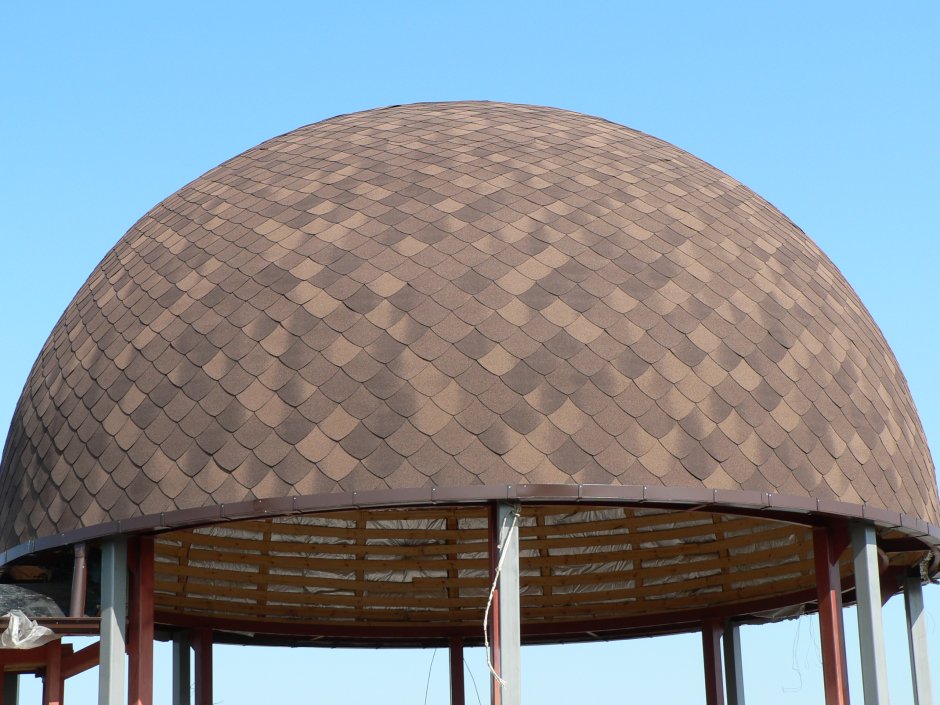 Черепица "Версаль коричневый Мореон"