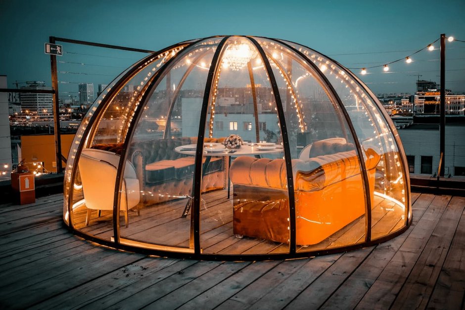 Купольные беседки иглу