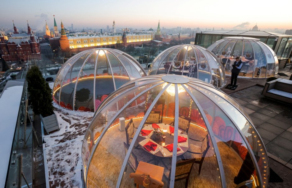 Ritz Carlton Москва купол