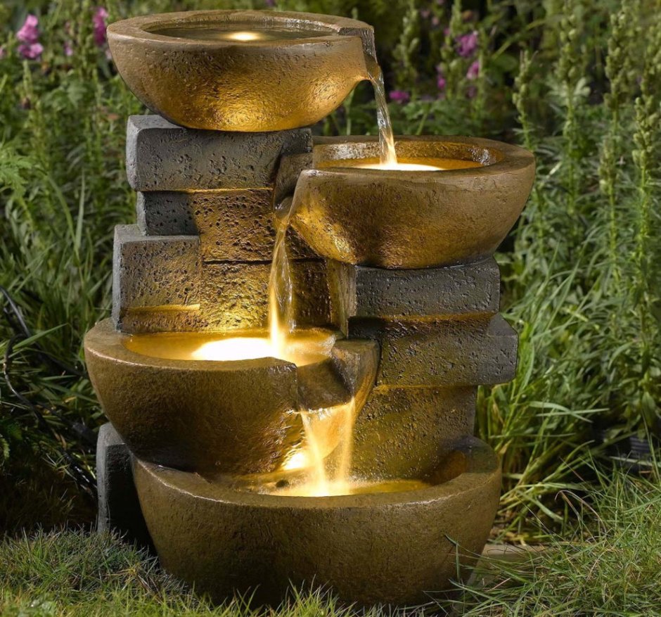 Необычные клумбы для цветов