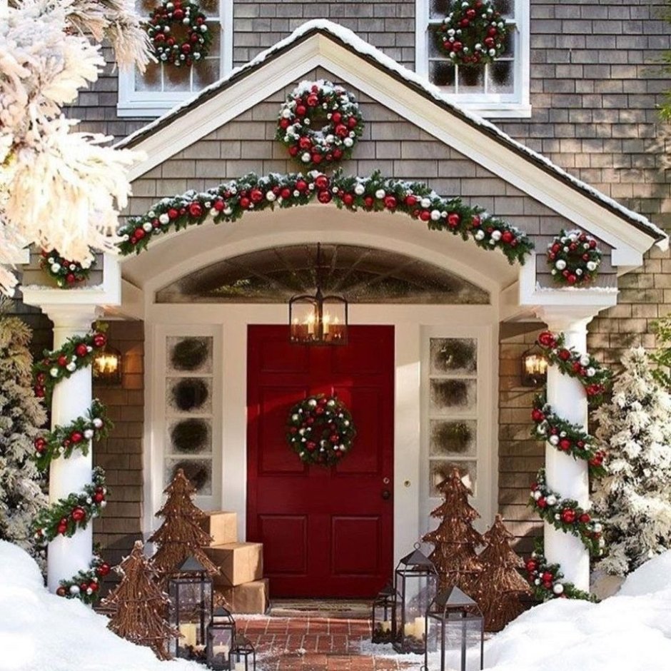 Клумба с камнями