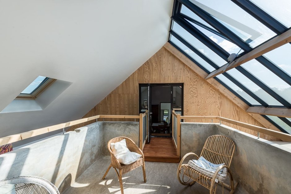 Мансарда снаружи