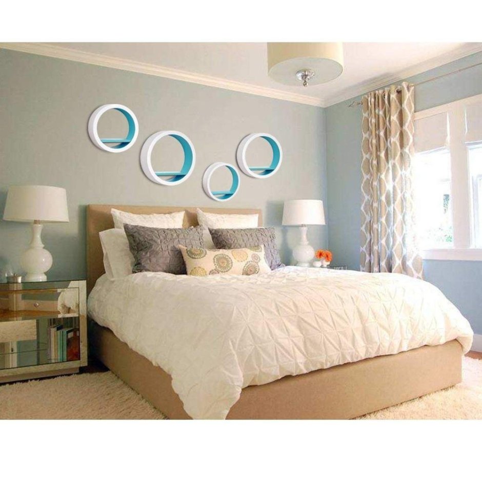 Бенджамин Мур интерьер спальня