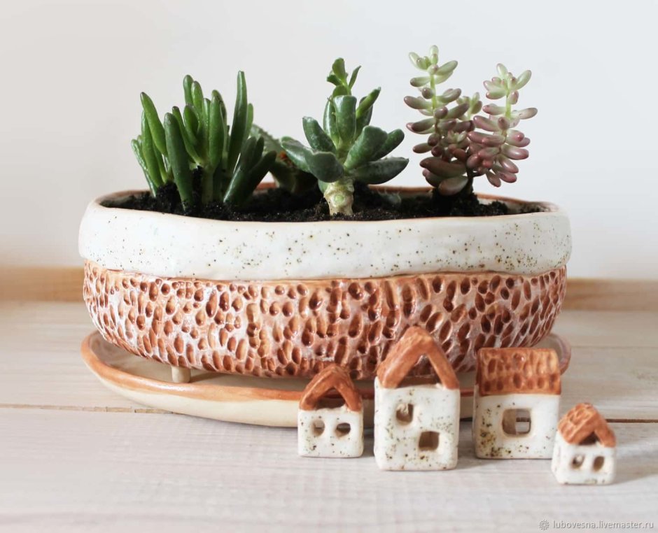 Цветочные горшки из керамики