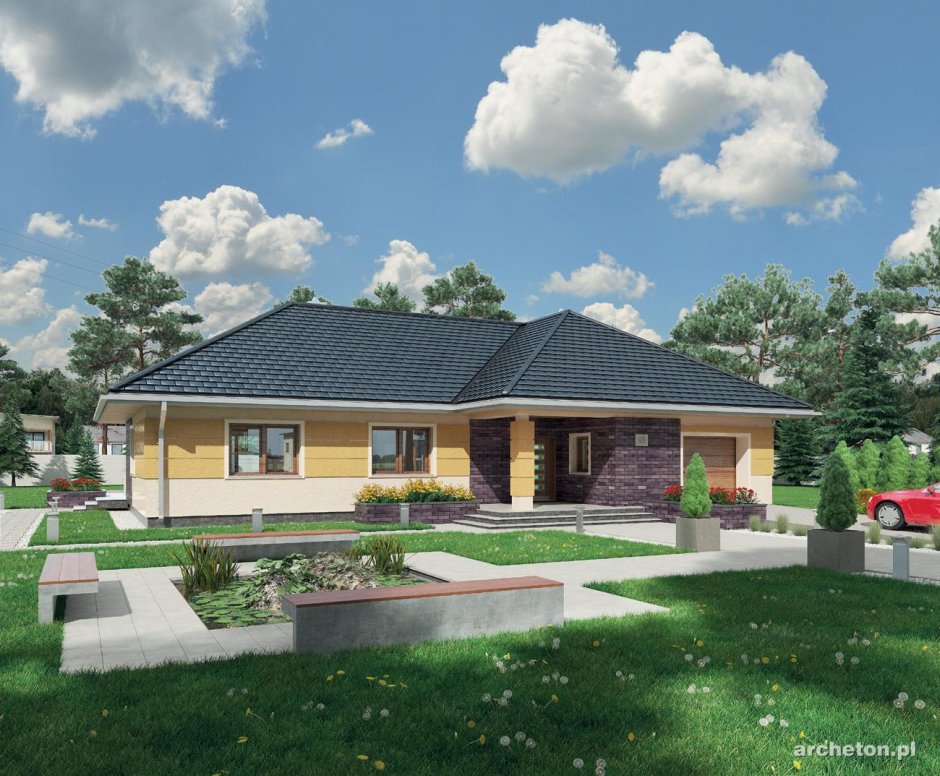 АРХЕТОН проекты одноэтажного дома