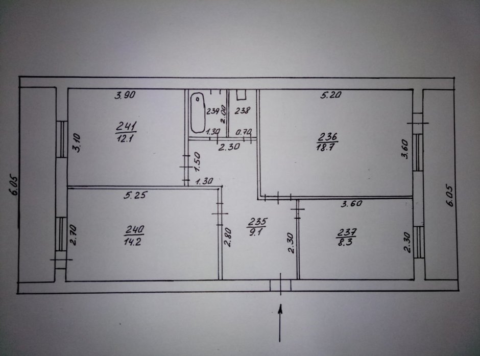 Брежневка 4-х комнатная квартира планировка