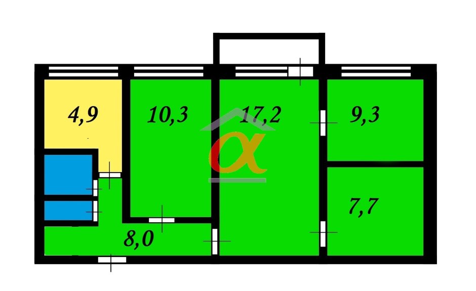 Брежневка 4 комнатная планировка