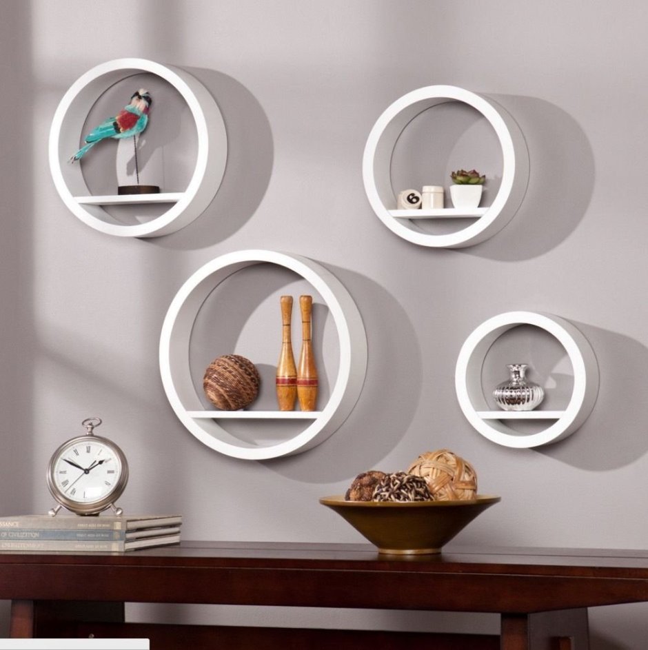 Круглые полки