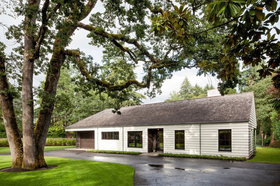 Старый дом одноэтажный