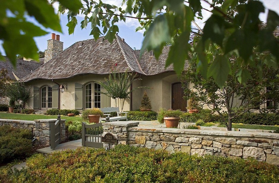 Одноэтажный сельский дом во Франции