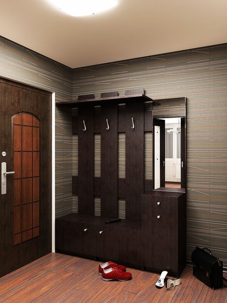 Стильный интерьер прихожей