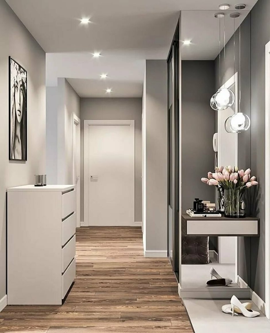 Дизайнерский проект прихожей