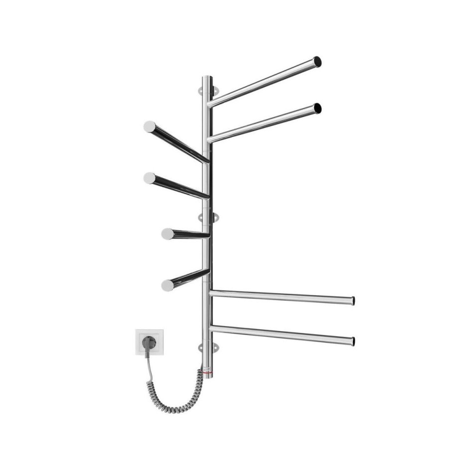 Полотенцесушитель вертикальный с крючками