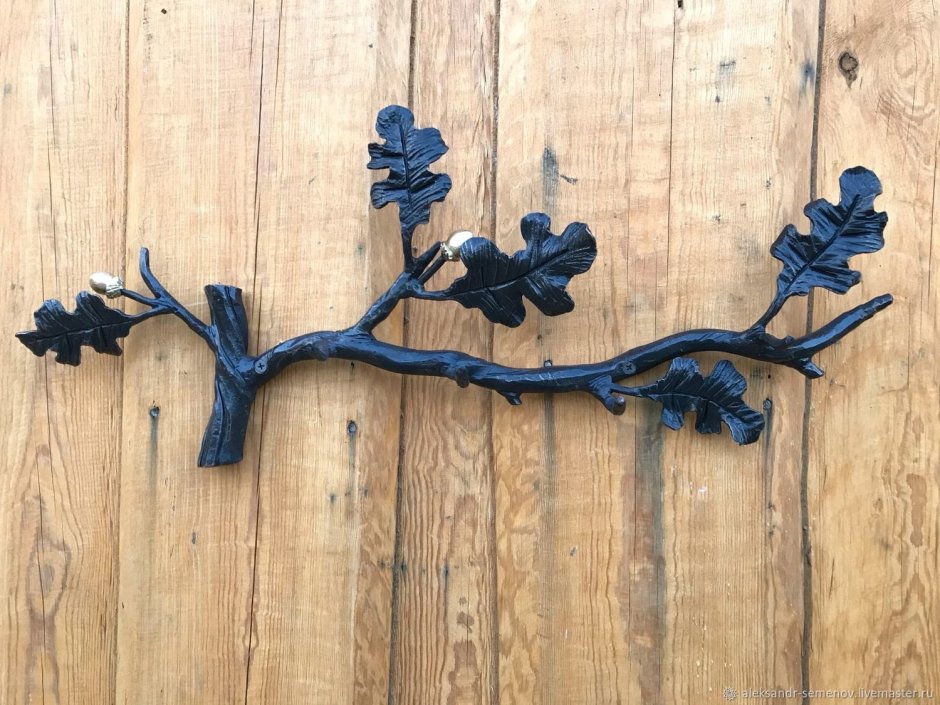 Вешалка ветка дерева