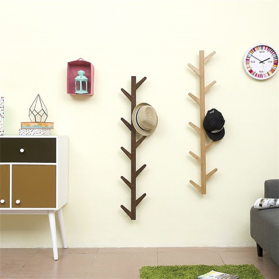 Икеа вешалка настенная ветка