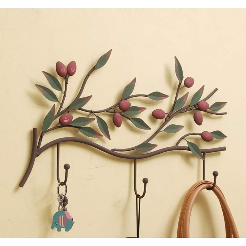 Декоративные вешалки для прихожей
