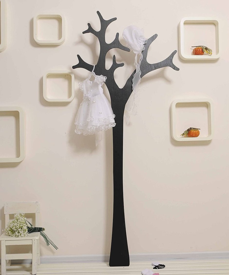 Вешалка настенная в виде дерева