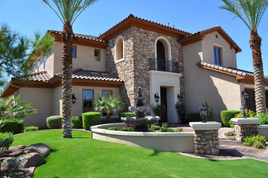 Виллы в испанском колониальном стиле