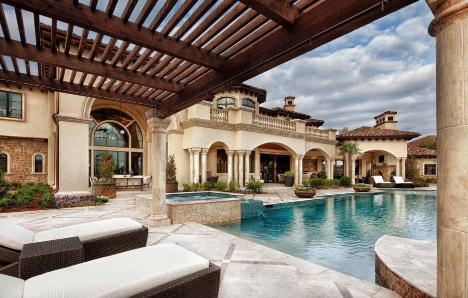 Средиземноморский стиль дом у моря вилла