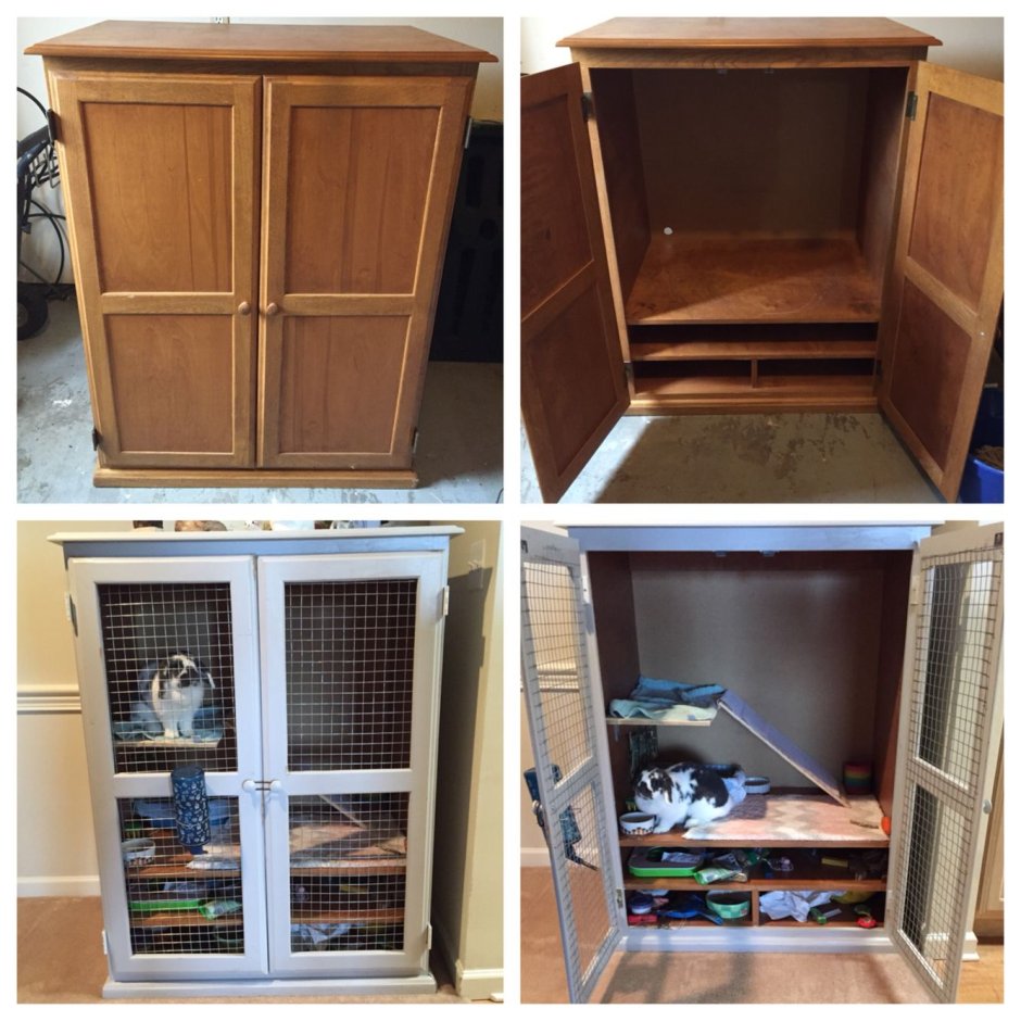 Простенькая клетка для кроликов