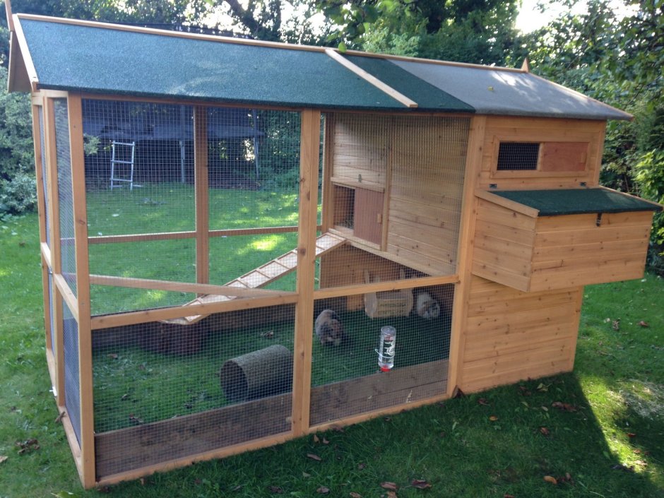 Крольчатник вольер для кроликов