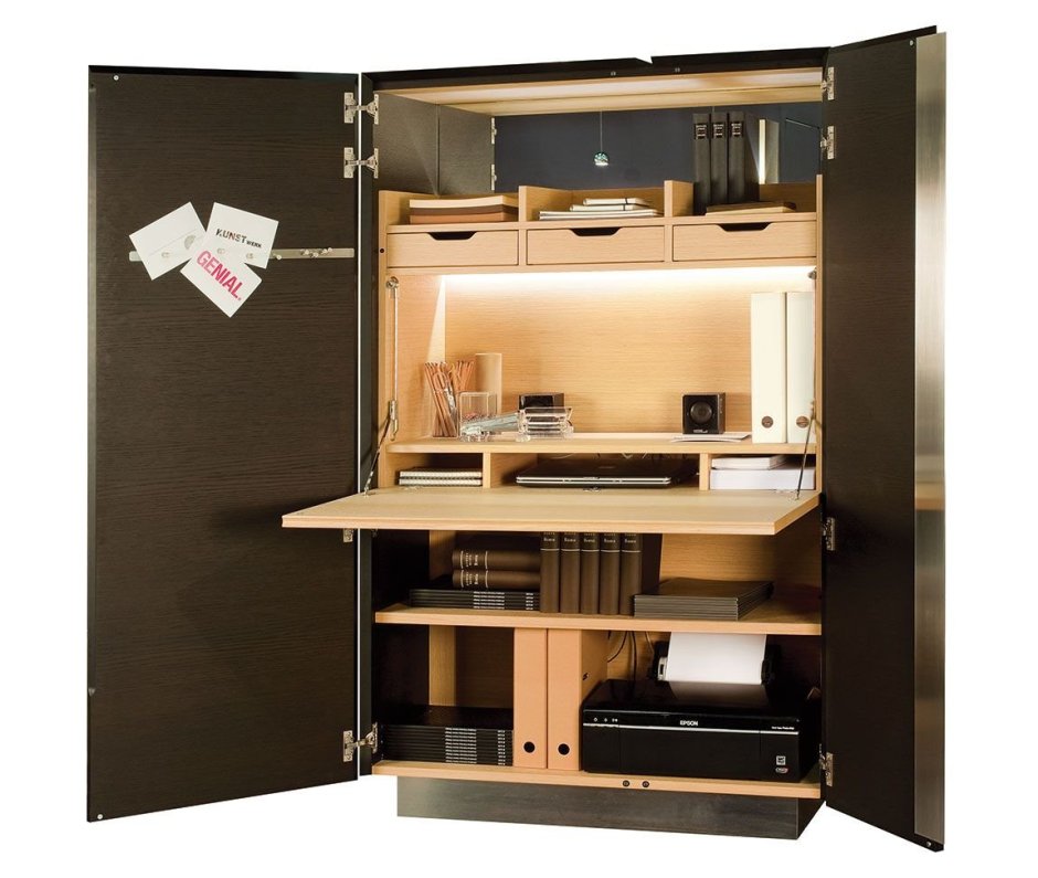 Шкаф с откидным столиком