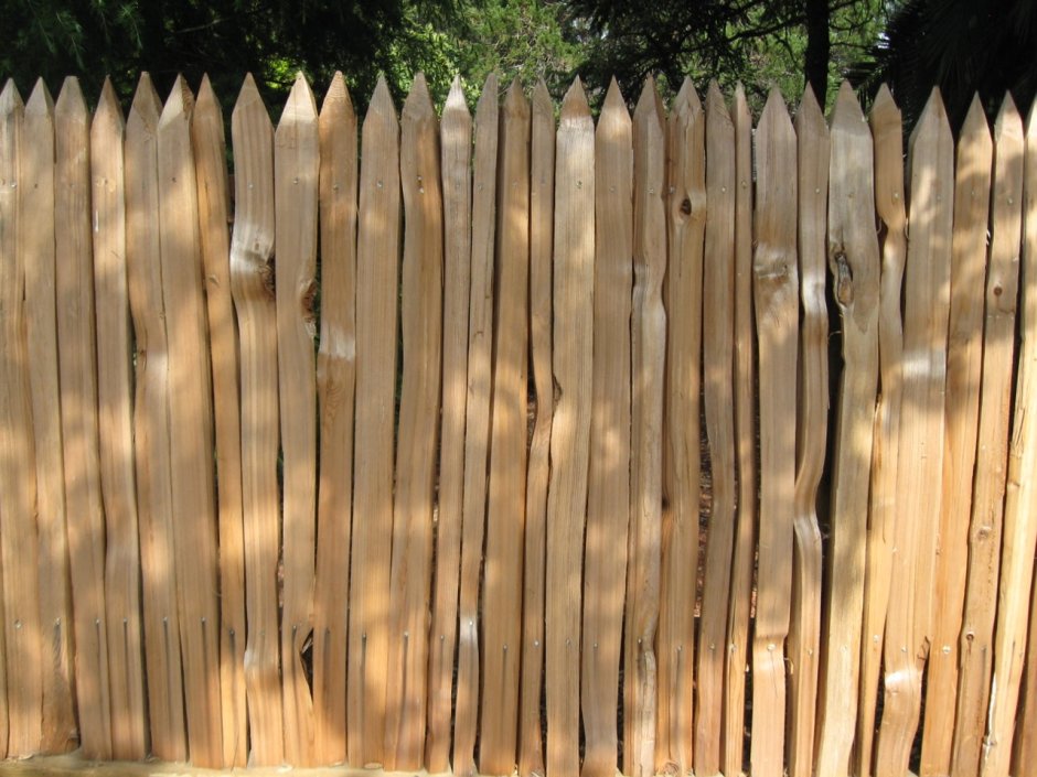 Выжигание на деревянном заборе