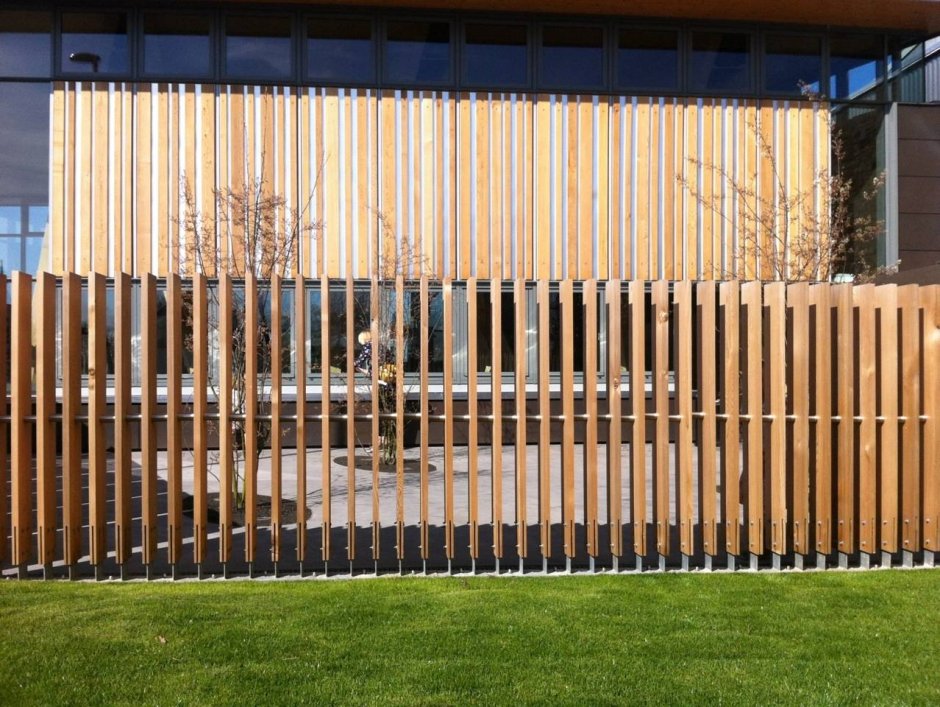 Реечное ограждение