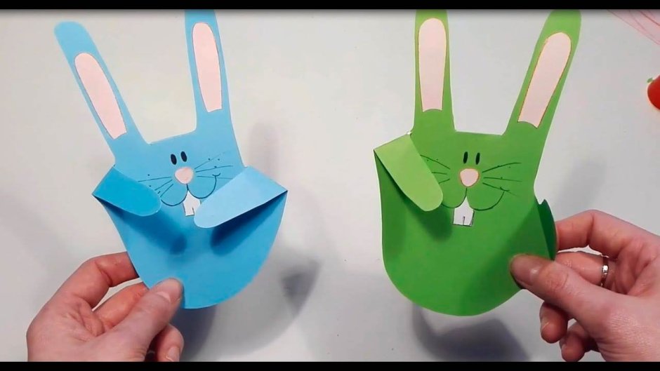 Конструирование заяц