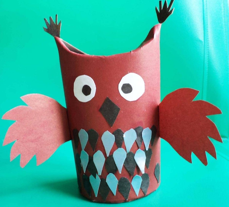 Поделки из втулок