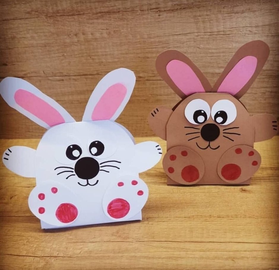 Заяц из бумаги
