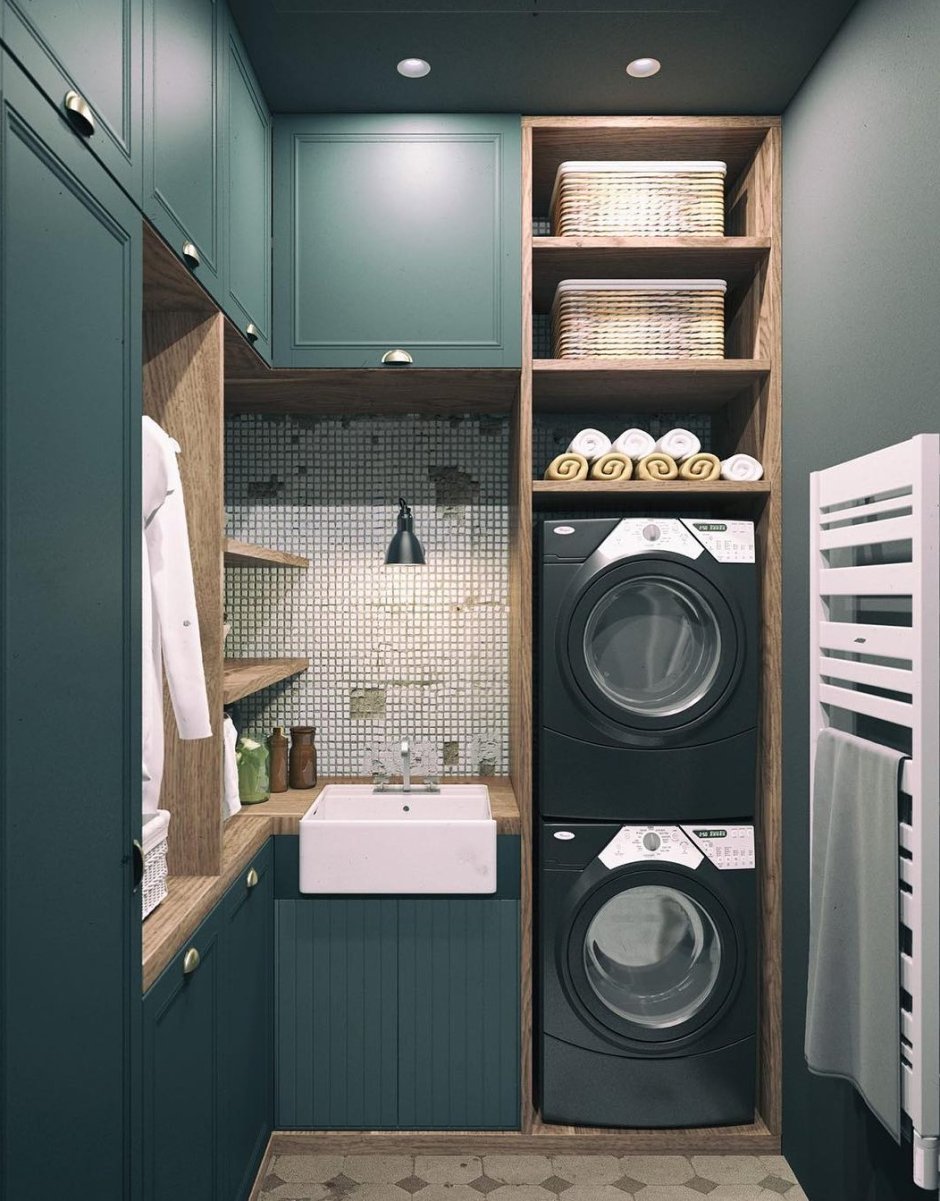 Гардеробная постирочная