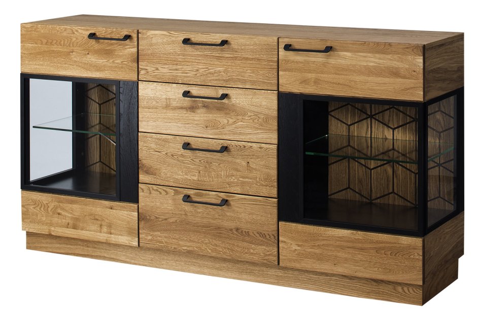 Комод со стеклом