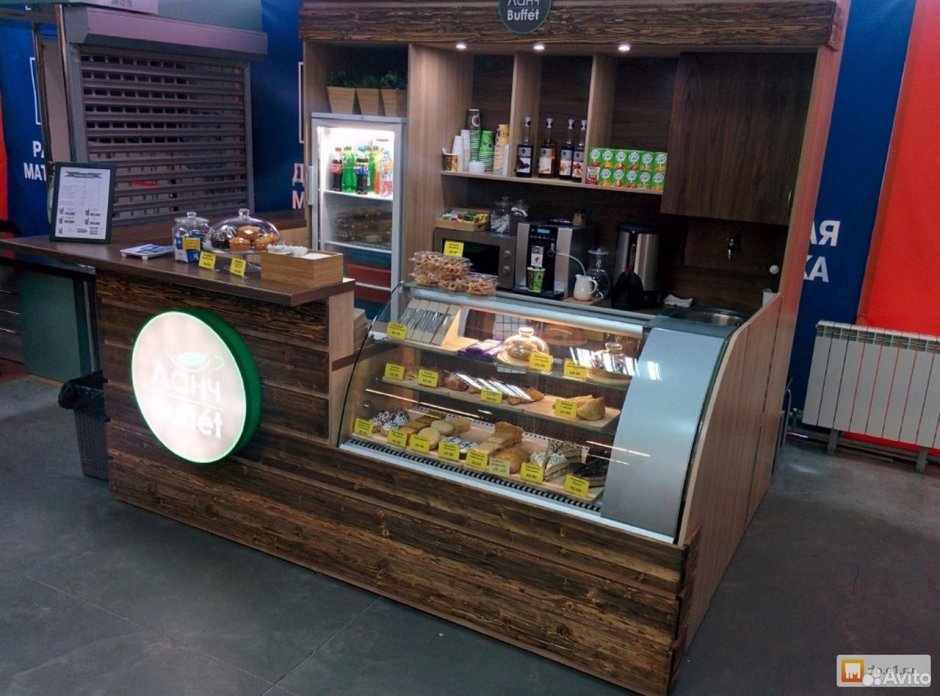 Стойки для мини кофейни