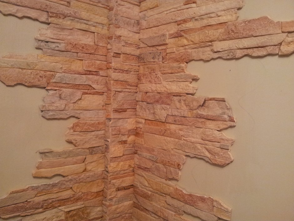 Отделка декоративным камнем