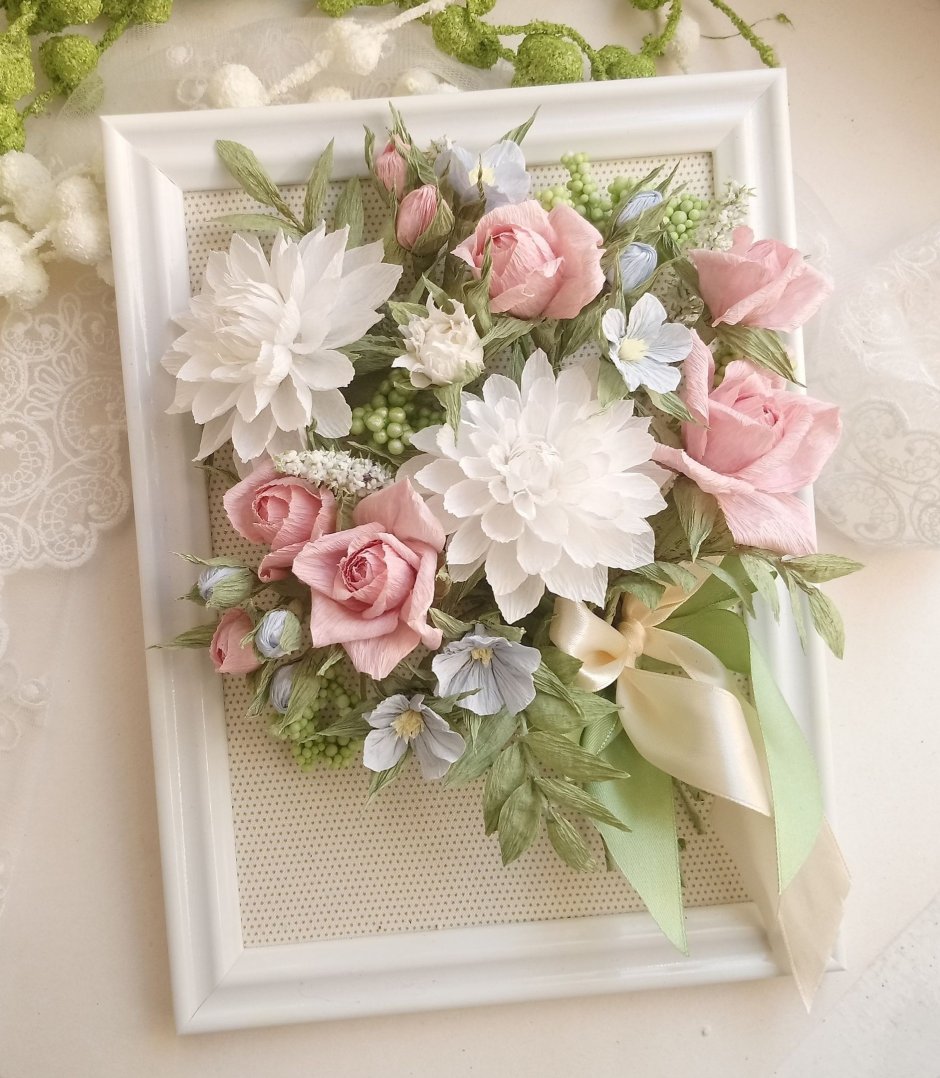 Цветочное панно