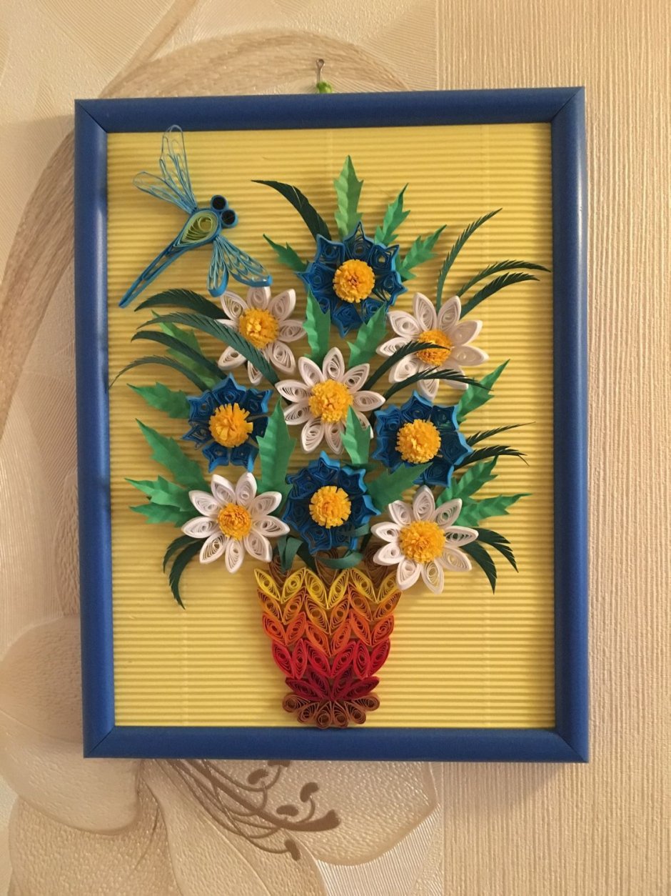 Панно "цветы"