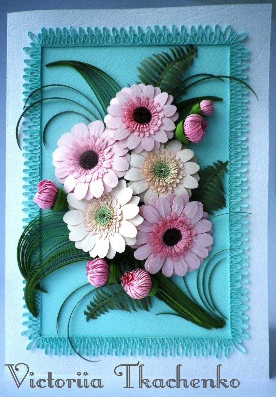 Цветы из бумаги квиллинг