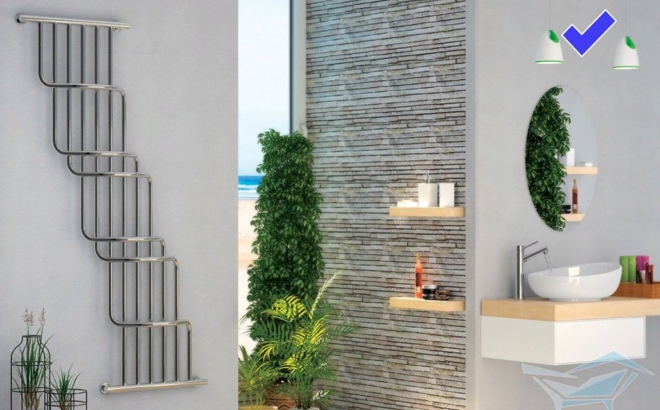 Водяной полотенцесушитель Сунержа нега 1700x1000