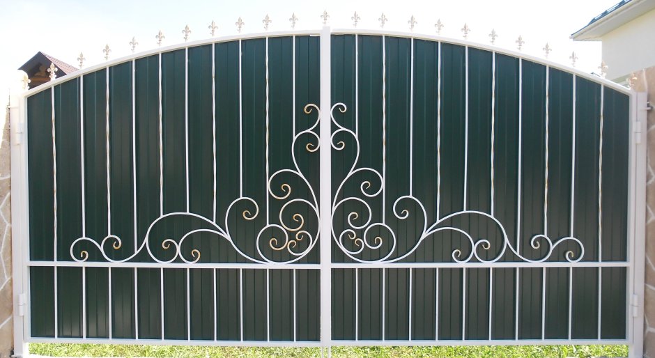 Металлические ворота
