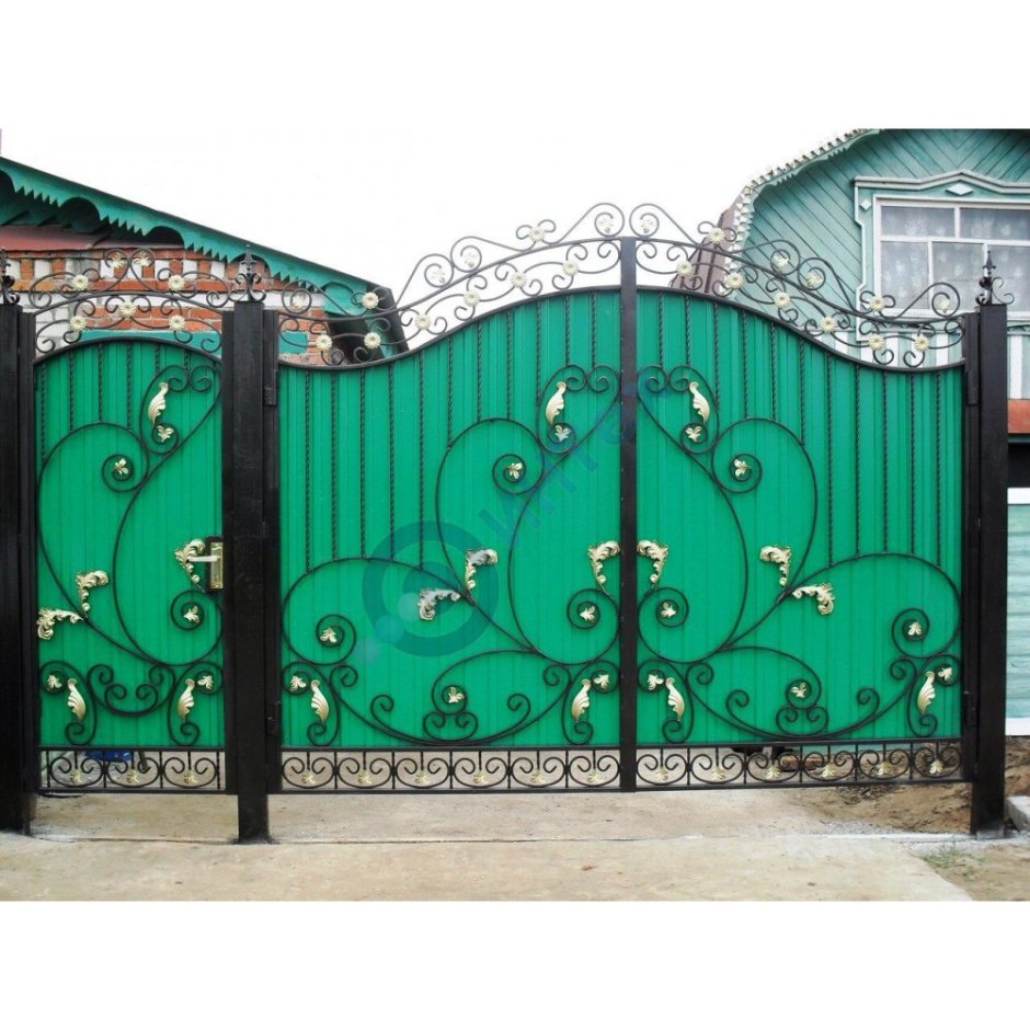 Кованые ворота v-184 (1 кв.м.)