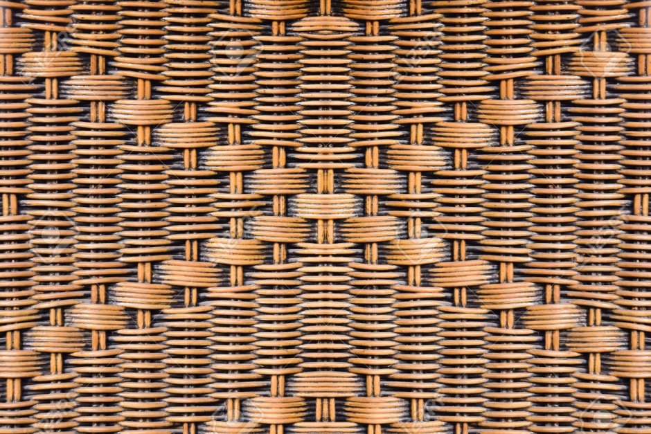 Ротанг темный текстура