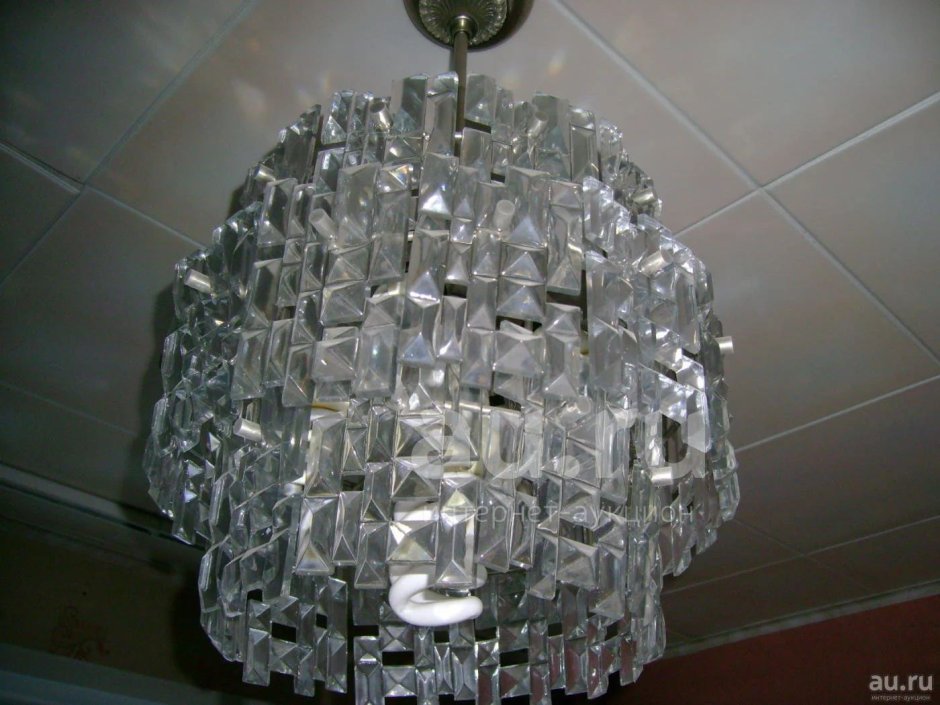 Советская люстра Искра 19