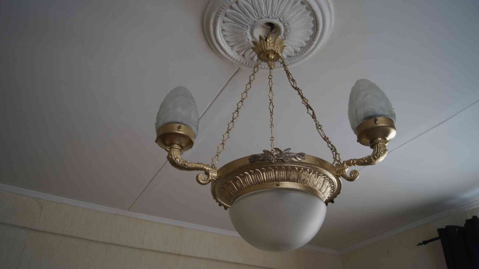 Люстра трехрожковая сталинский Ампир